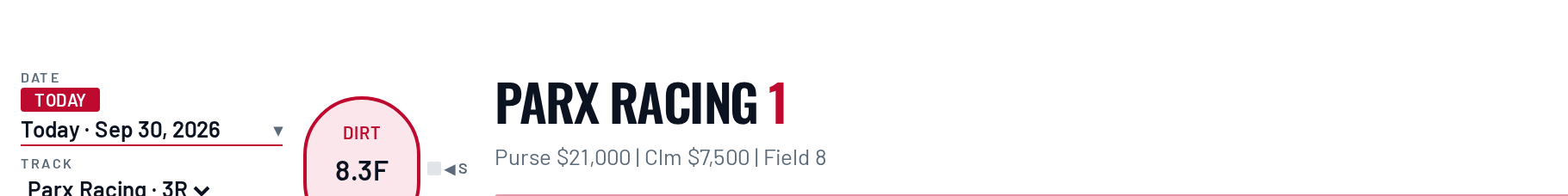 Braian picks strip in RaceMix